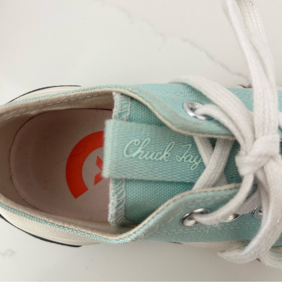 Converse Kids Sneakers in Mint, Black, and Brown - Picture 10 of 15